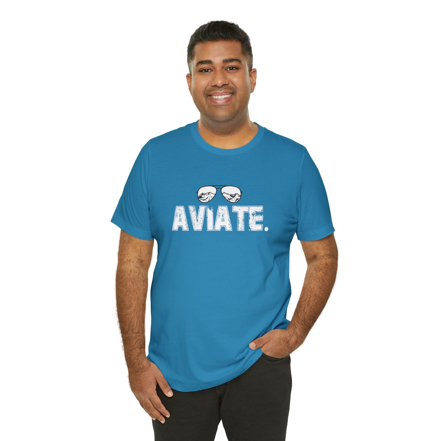 Airplane Pilot Aviate Glasses Shirt | Aviation T-Shirt