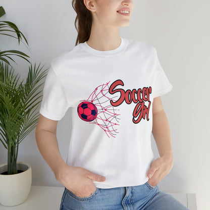 I Play Soccer Like a Girl Pink Shirt | Soccer Girl Try To Keep Up T-Shirt