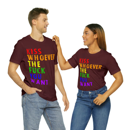 Gay LGBTQIA+ Pride Unisex Shirt | Not A Phase Rainbow Gay Pride Shirt