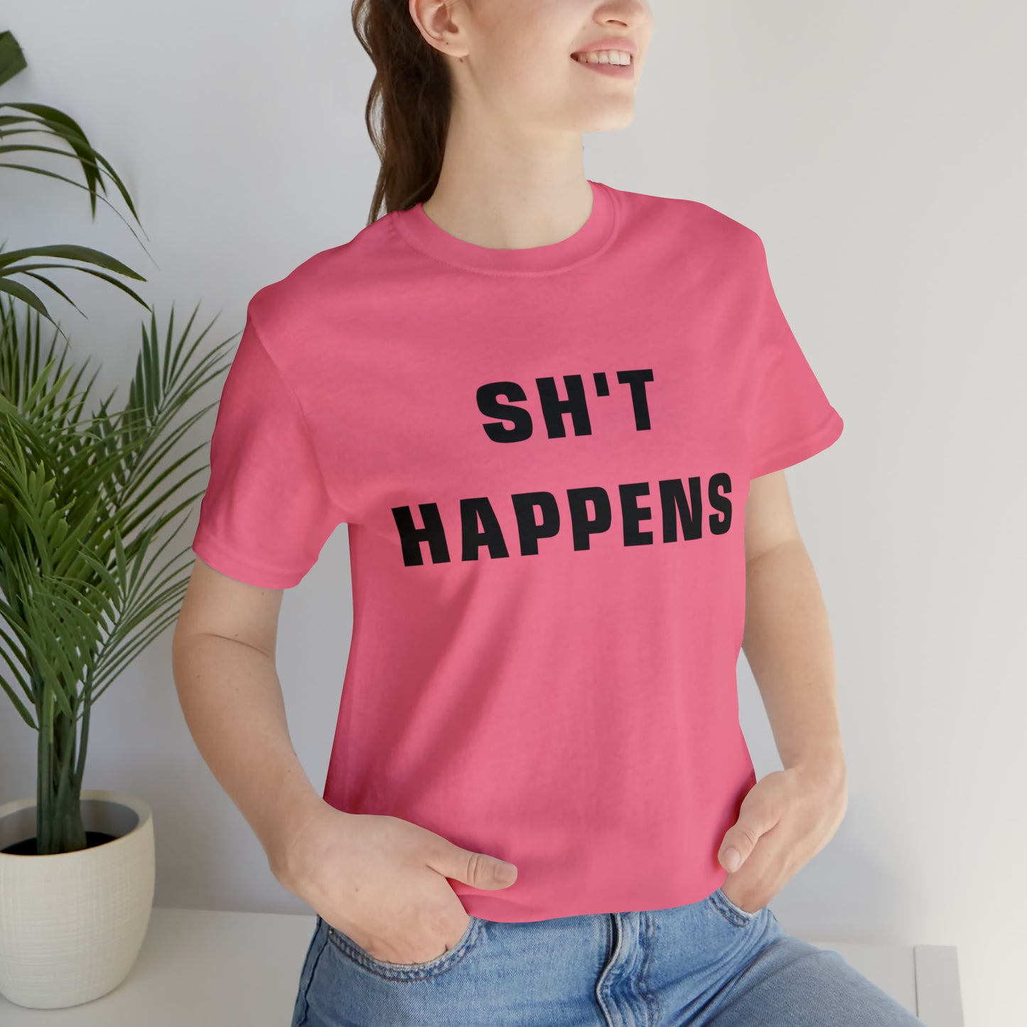 Shit Happens Shirt | Sh't Happens Statement T-Shirt