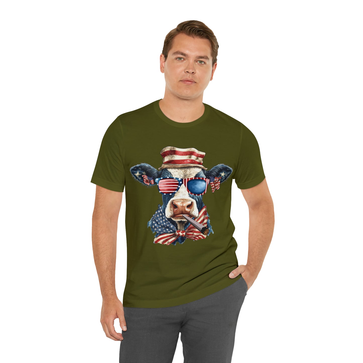 Freedom Cow Unisex Shirt | July 4th Independence Day T-Shirt