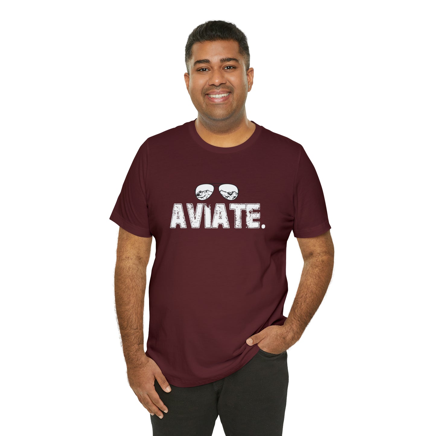 Airplane Pilot Aviate Glasses Shirt | Aviation T-Shirt