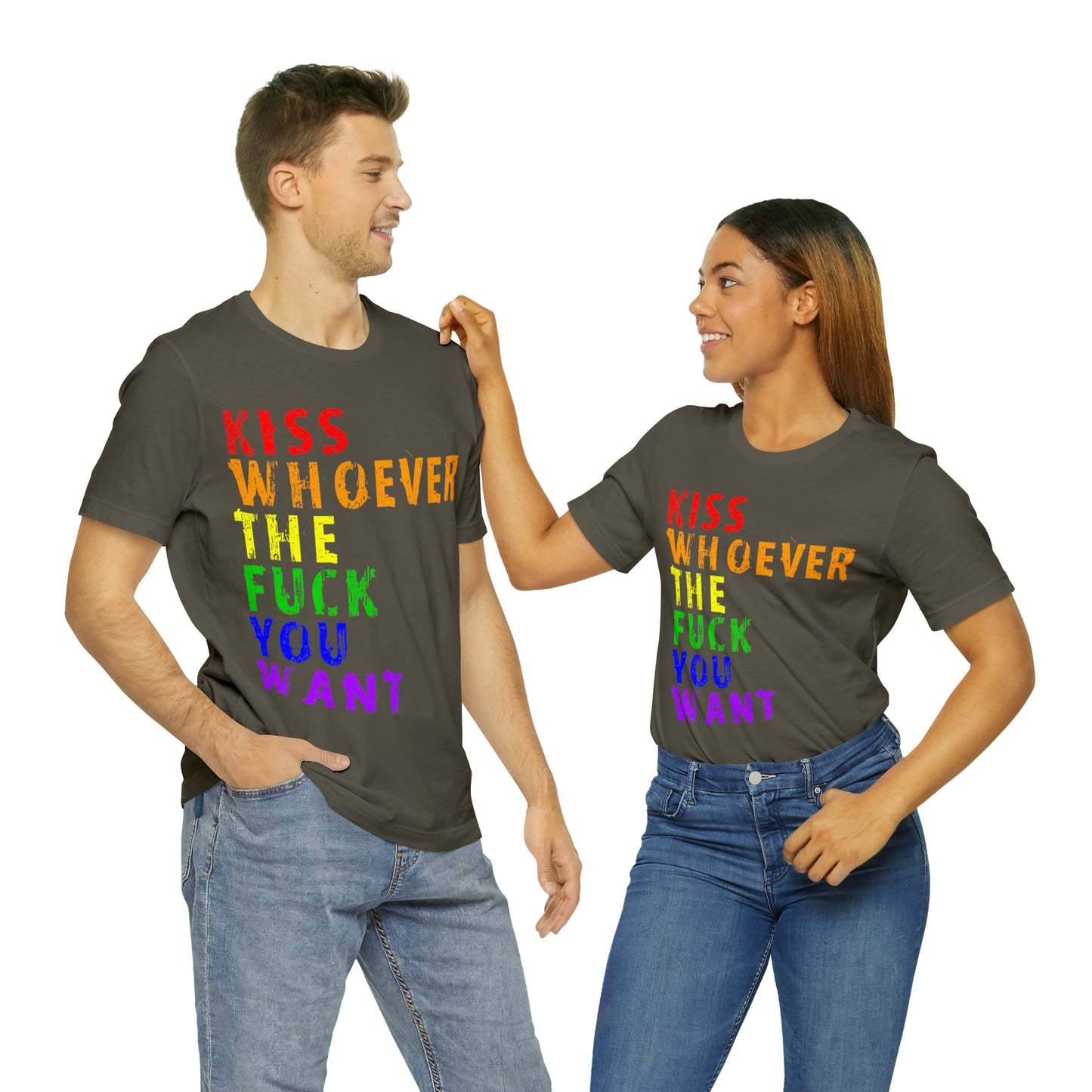 Gay LGBTQIA+ Pride Unisex Shirt | Not A Phase Rainbow Gay Pride Shirt