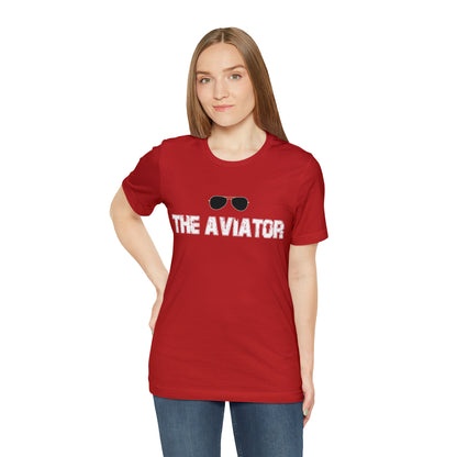 The Aviator Pilot Glasses Shirt | Airplane Pilot T-Shirt