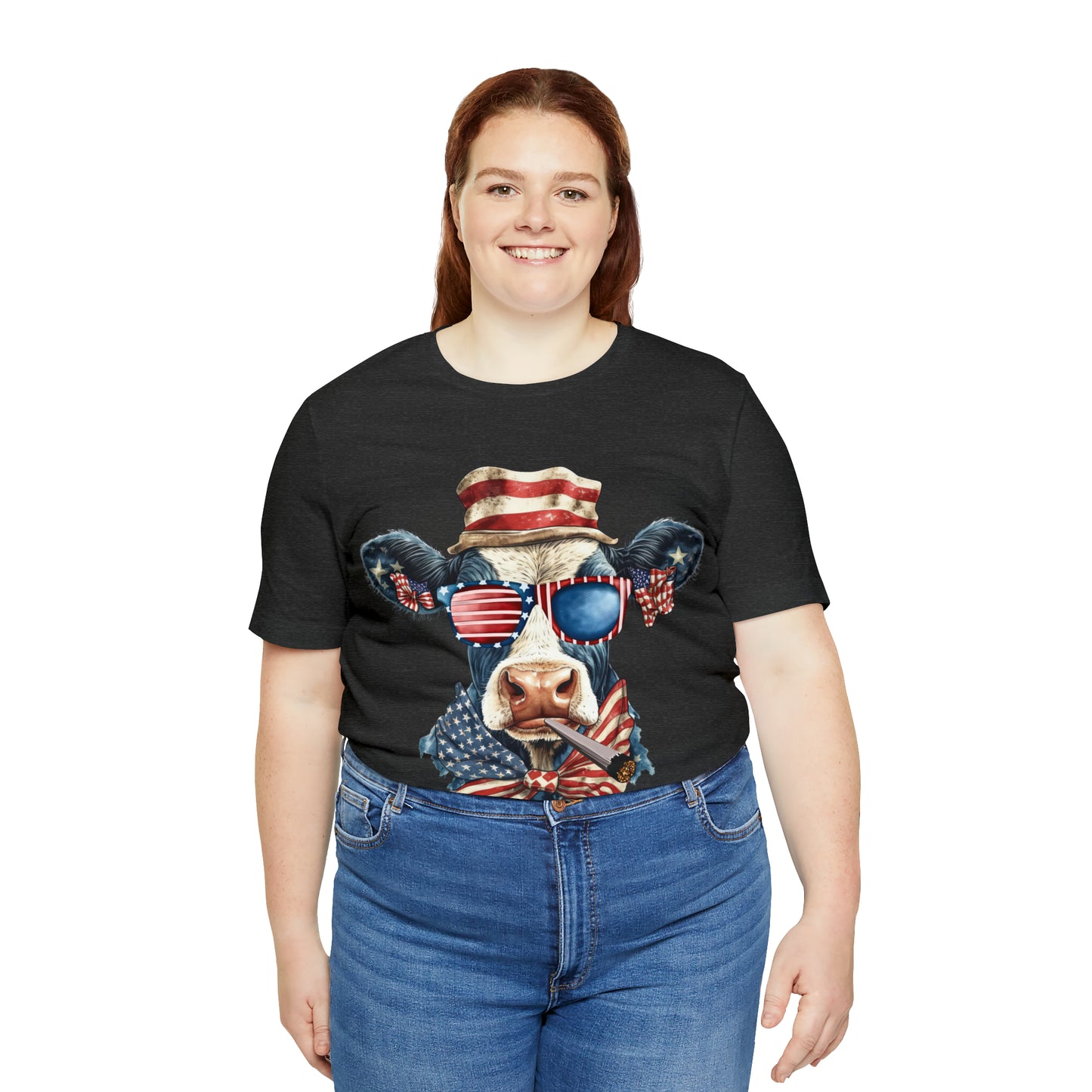 Freedom Cow Unisex Shirt | July 4th Independence Day T-Shirt