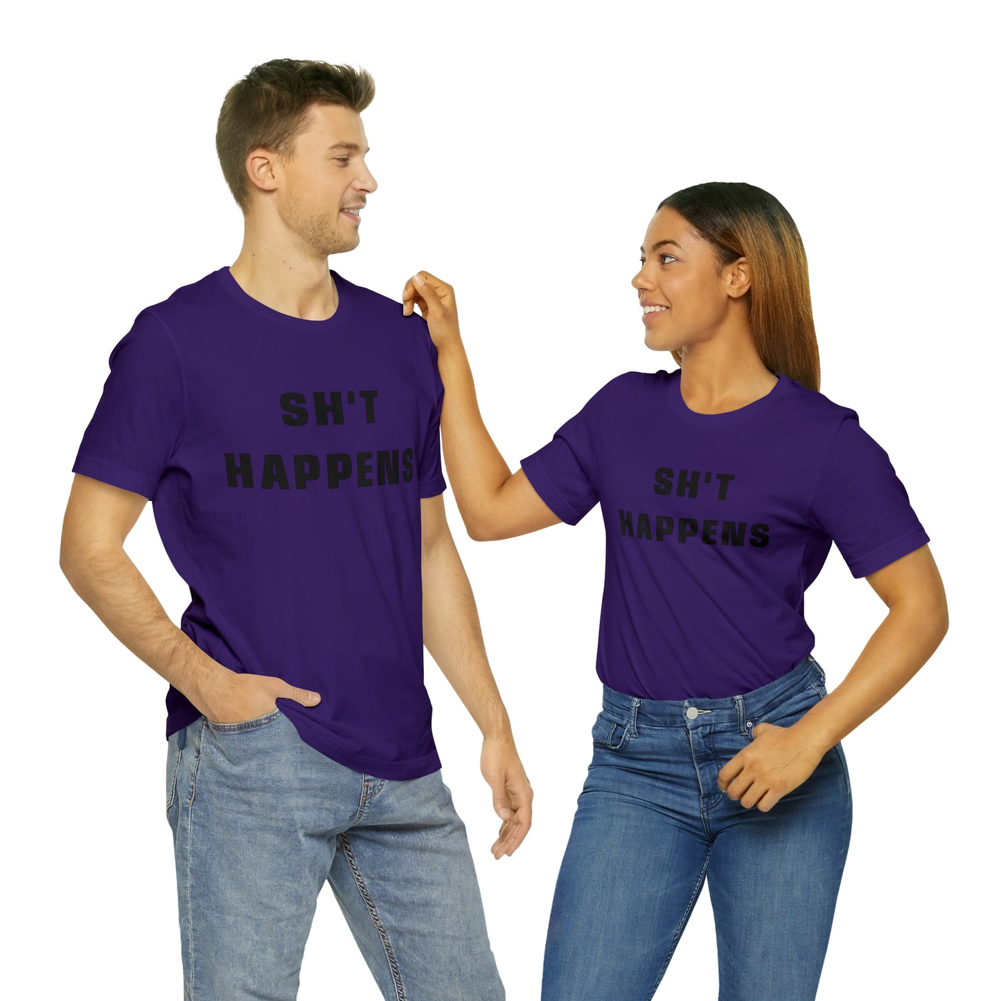 Shit Happens Shirt | Sh't Happens Statement T-Shirt