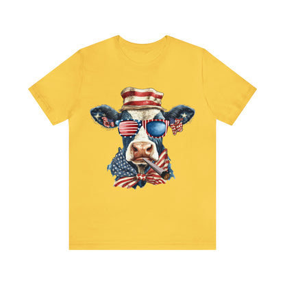 Freedom Cow Unisex Shirt | July 4th Independence Day T-Shirt