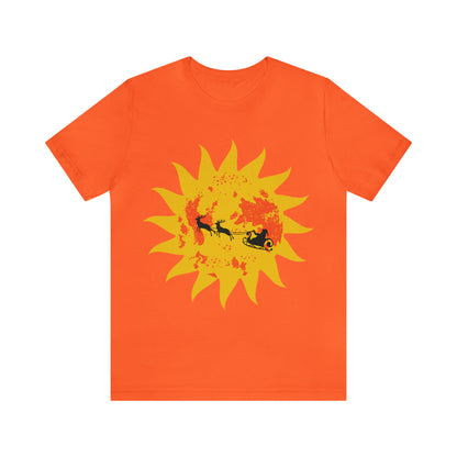 Santa in the Sun Shirt | Christmas in July Statement T-Shirt