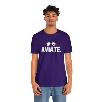 Airplane Pilot Aviate Glasses Shirt | Aviation T-Shirt