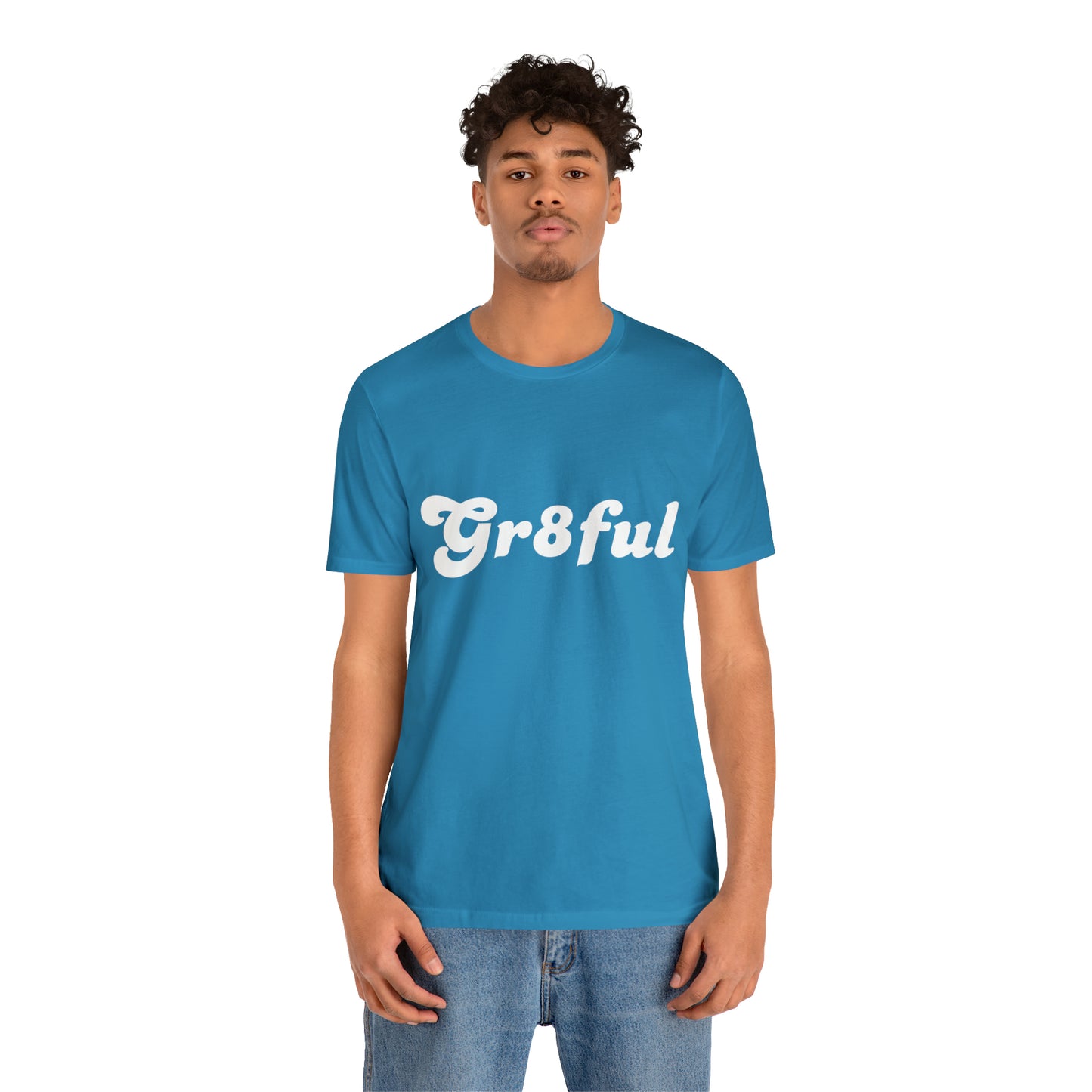 Grateful Statement Shirt | Uplifting Gr8ful T-Shirt