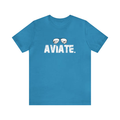 Airplane Pilot Aviate Glasses Shirt | Aviation T-Shirt