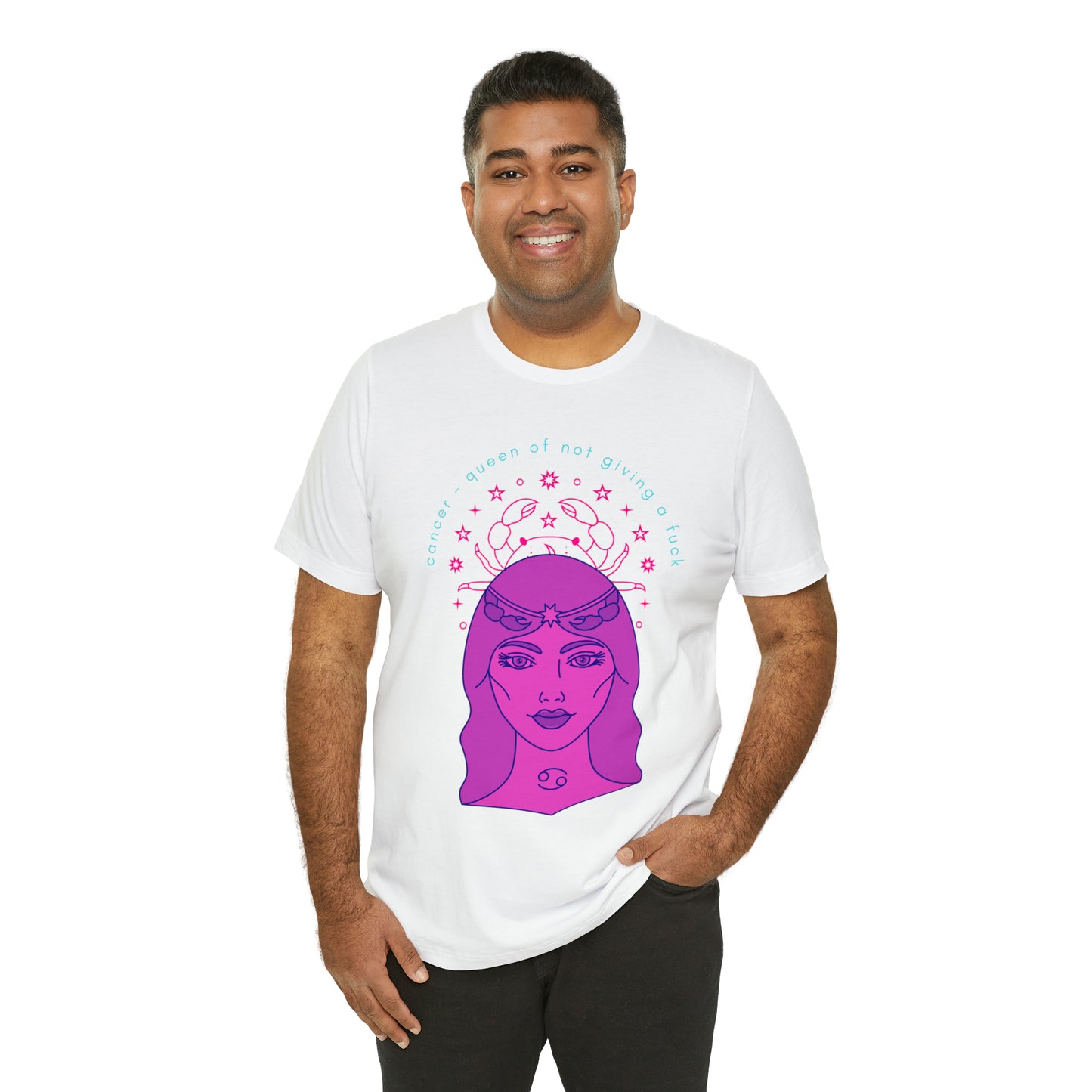 Cancer Zodiac Don't Give a Fuck Shirt | Zodiac Sign Statement T-Shirt