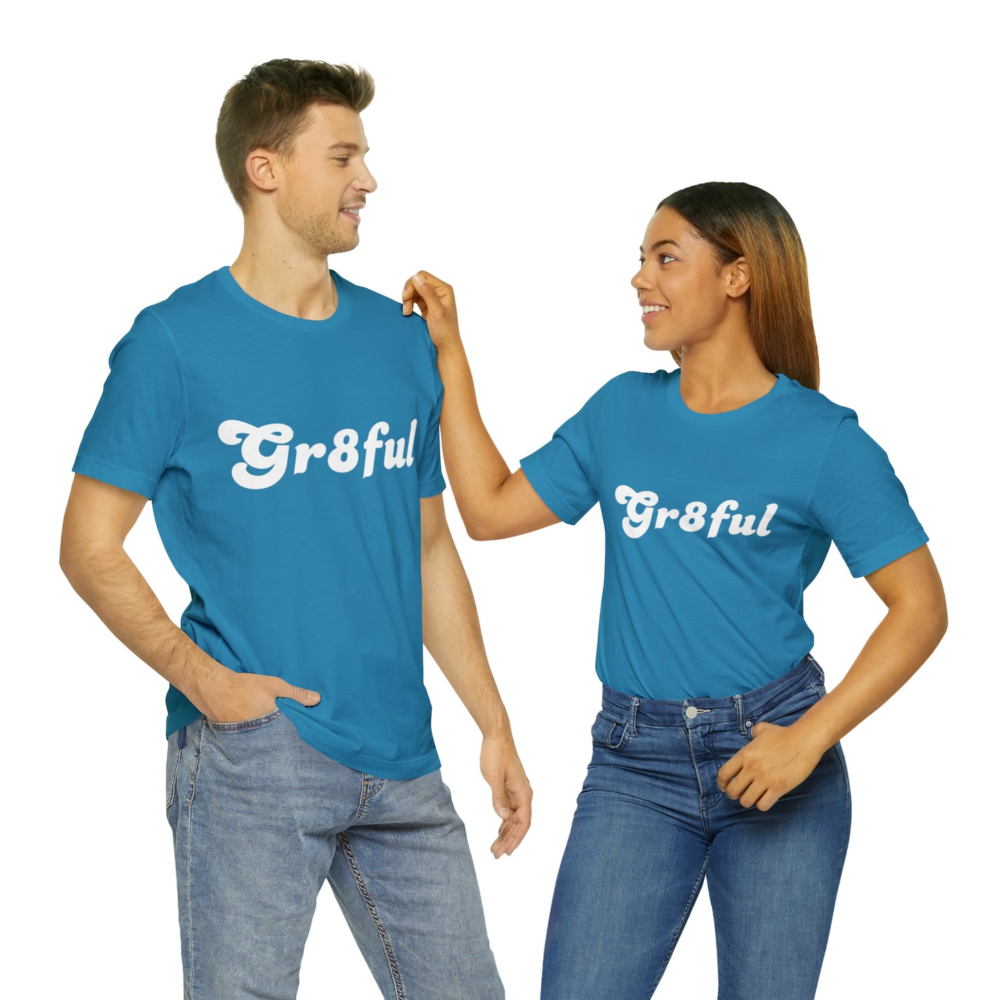 Grateful Statement Shirt | Uplifting Gr8ful T-Shirt