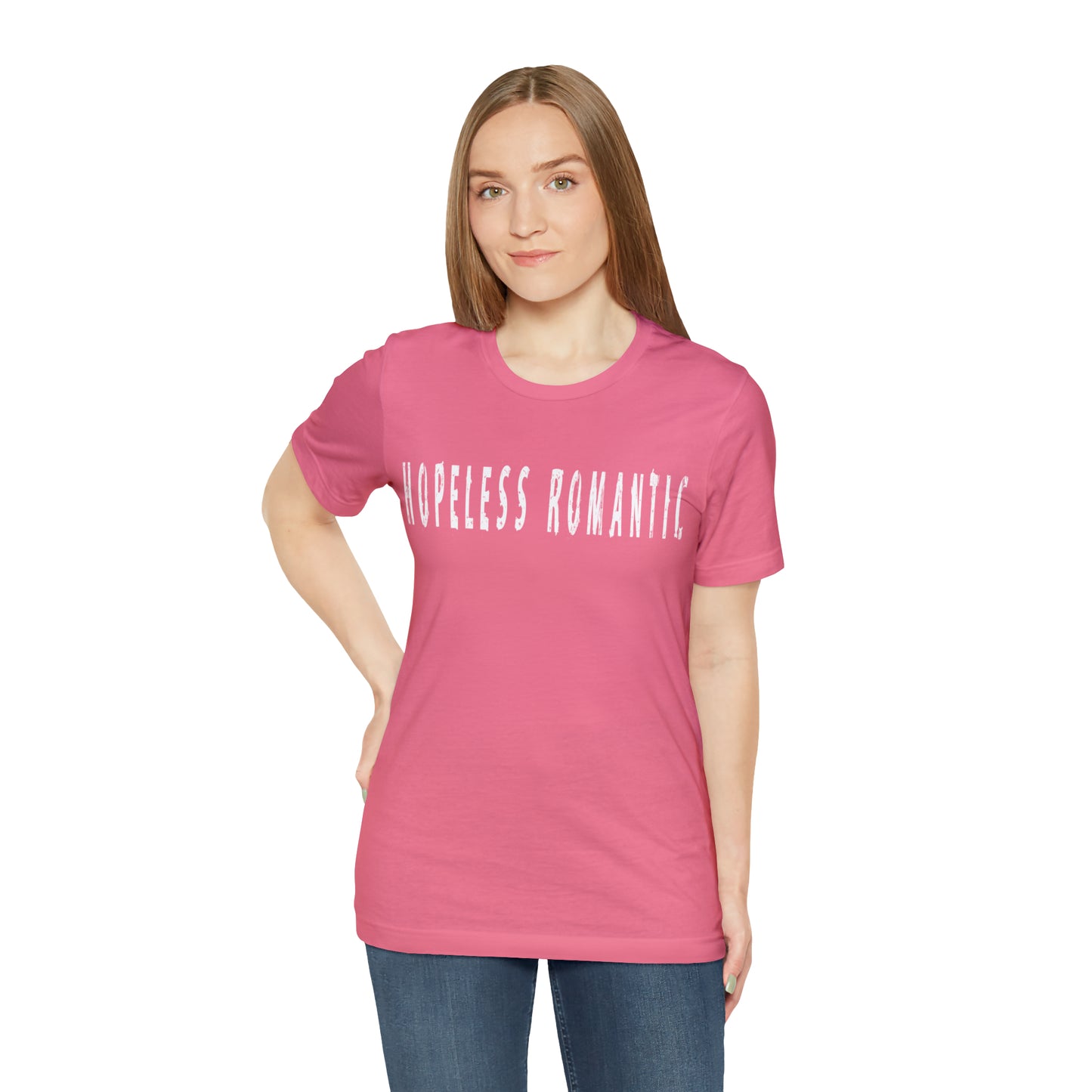 Hopeless Romantic Funny Shirt | Hilarious Hopeless Romantic Statement T-Shirt