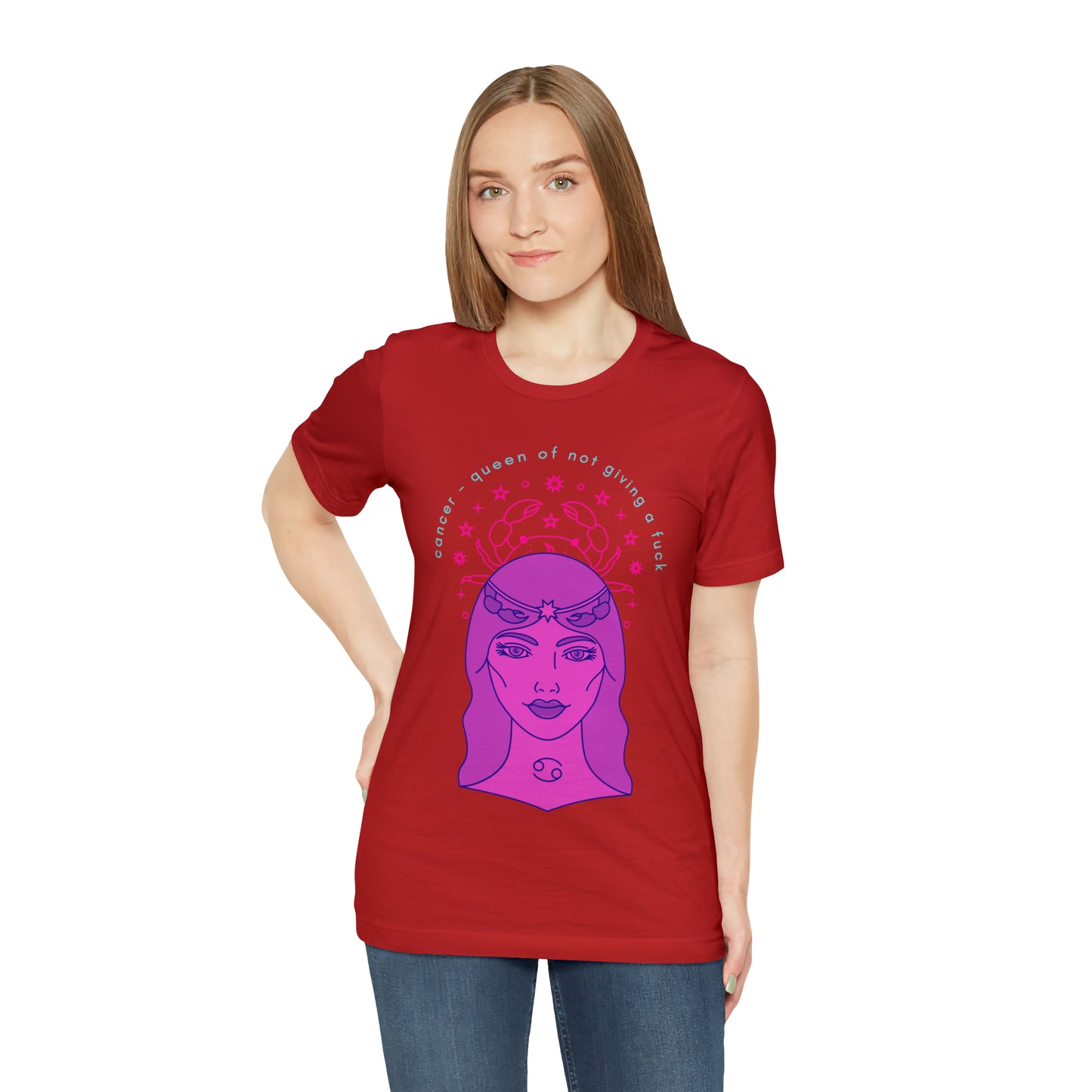 Cancer Zodiac Don't Give a Fuck Shirt | Zodiac Sign Statement T-Shirt