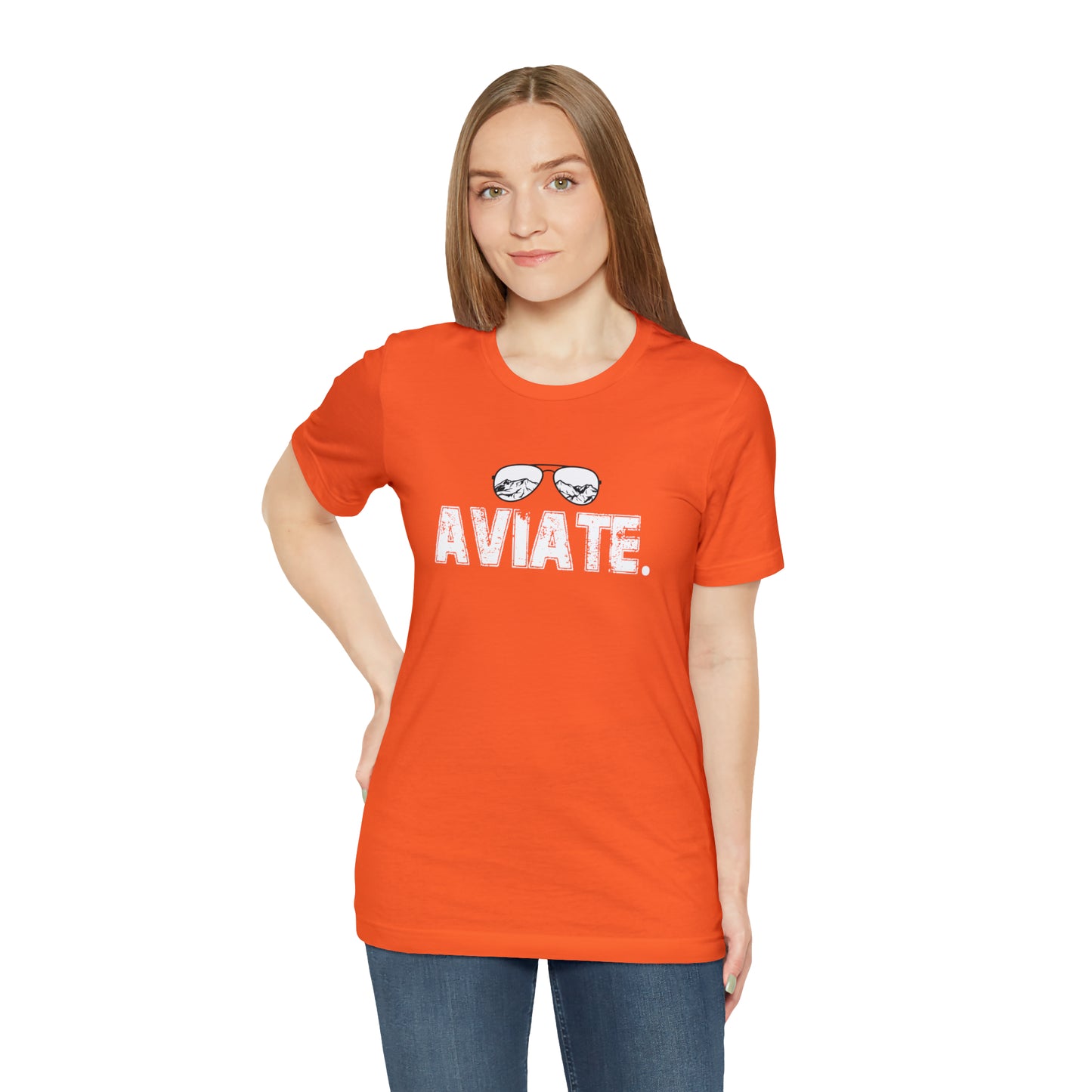 Airplane Pilot Aviate Glasses Shirt | Aviation T-Shirt