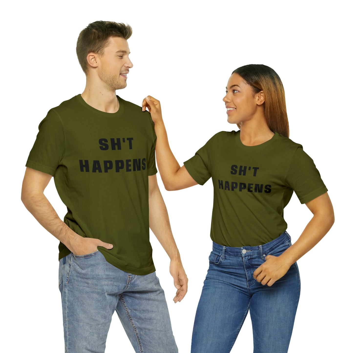 Shit Happens Shirt | Sh't Happens Statement T-Shirt