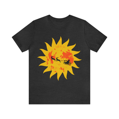 Santa in the Sun Shirt | Christmas in July Statement T-Shirt