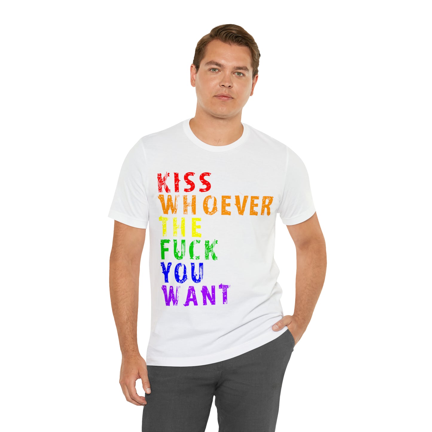 Gay LGBTQIA+ Pride Unisex Shirt | Not A Phase Rainbow Gay Pride Shirt