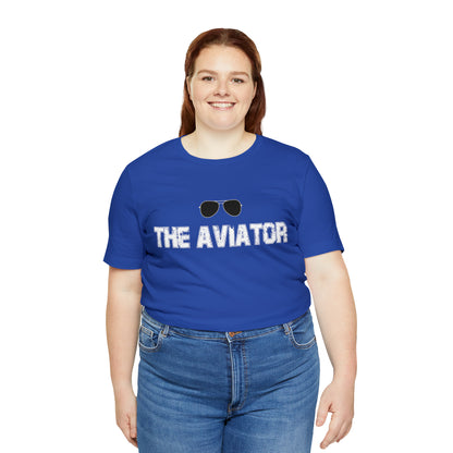 The Aviator Pilot Glasses Shirt | Airplane Pilot T-Shirt