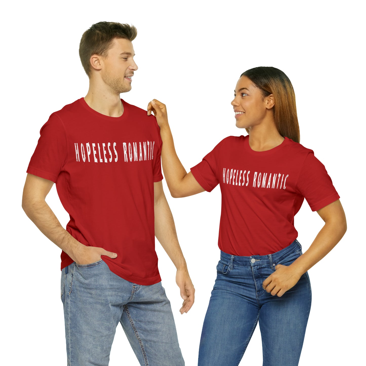 Hopeless Romantic Funny Shirt | Hilarious Hopeless Romantic Statement T-Shirt