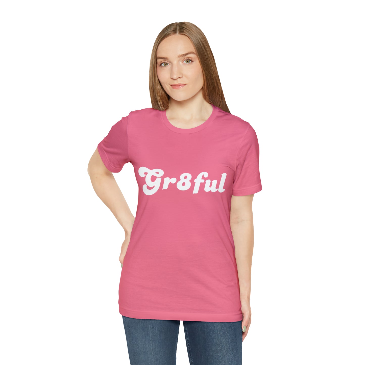 Grateful Statement Shirt | Uplifting Gr8ful T-Shirt