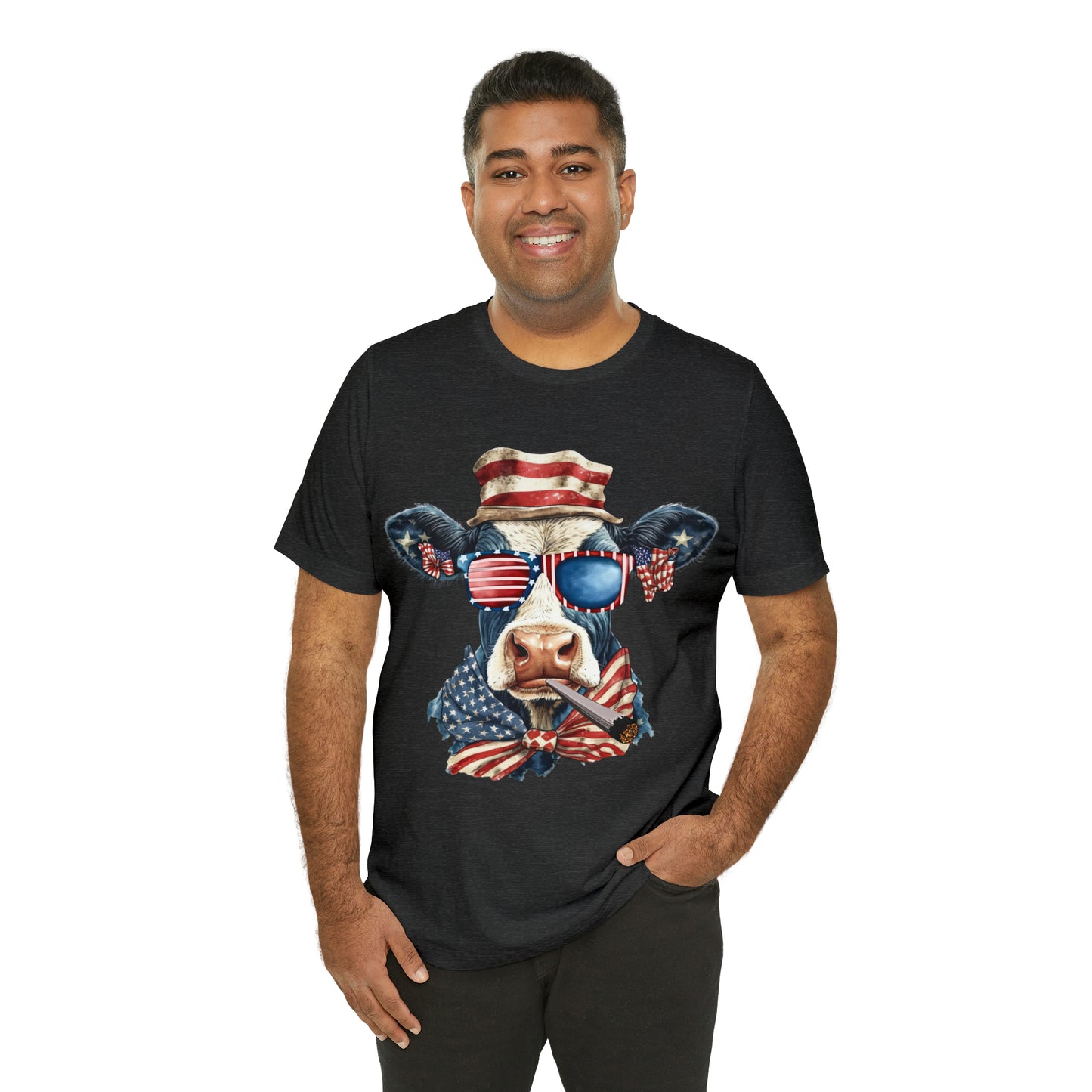 Freedom Cow Unisex Shirt | July 4th Independence Day T-Shirt