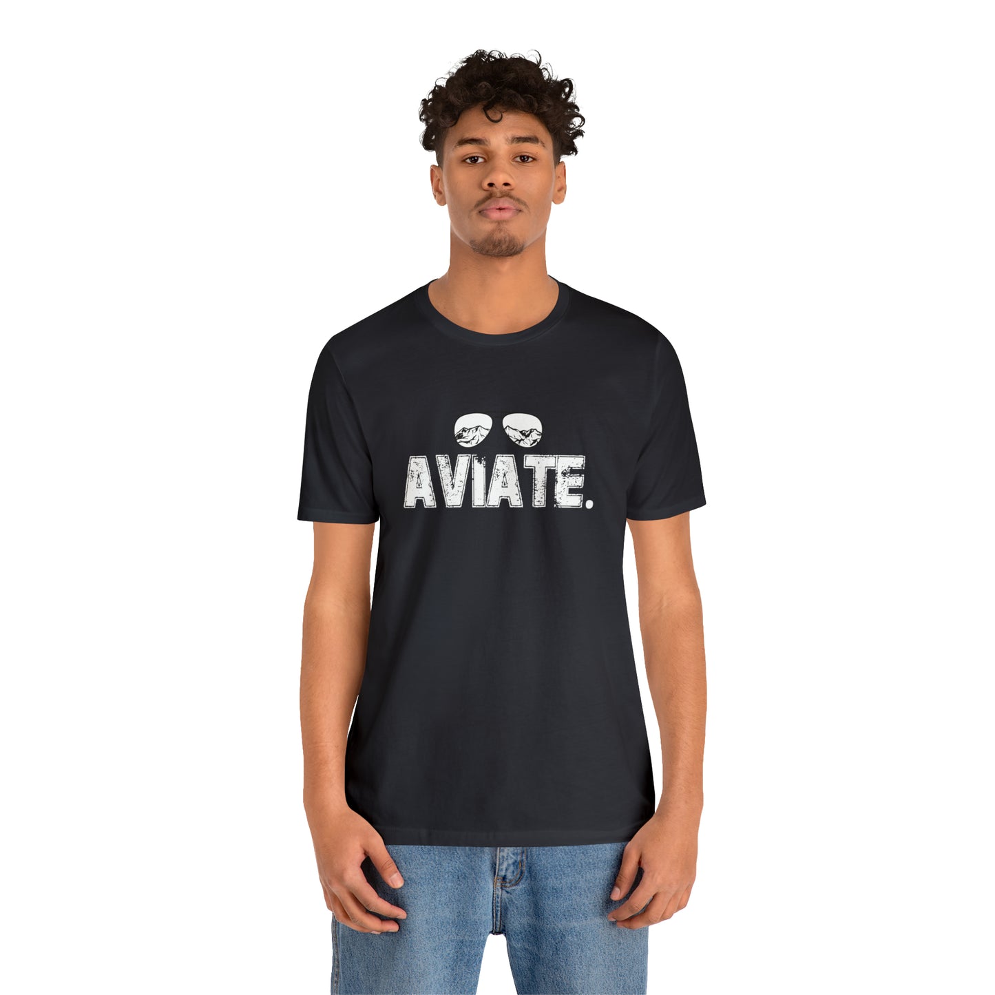 Airplane Pilot Aviate Glasses Shirt | Aviation T-Shirt