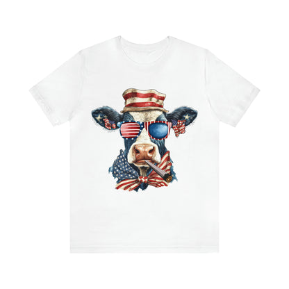 Freedom Cow Unisex Shirt | July 4th Independence Day T-Shirt