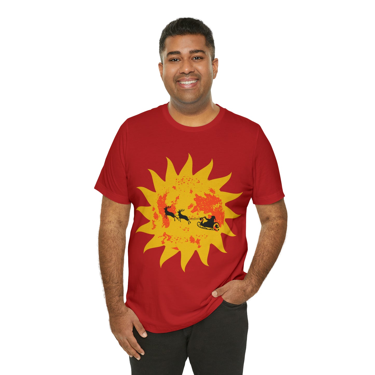 Santa in the Sun Shirt | Christmas in July Statement T-Shirt