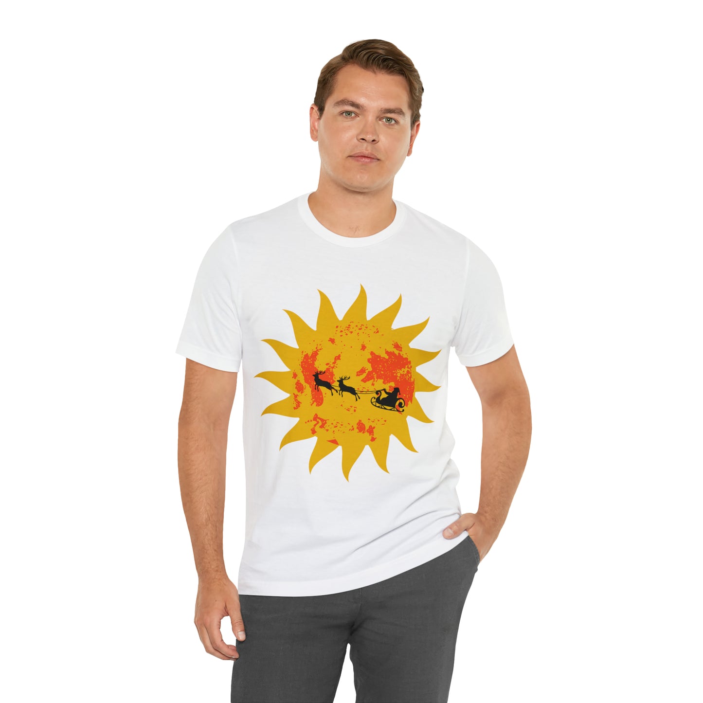 Santa in the Sun Shirt | Christmas in July Statement T-Shirt