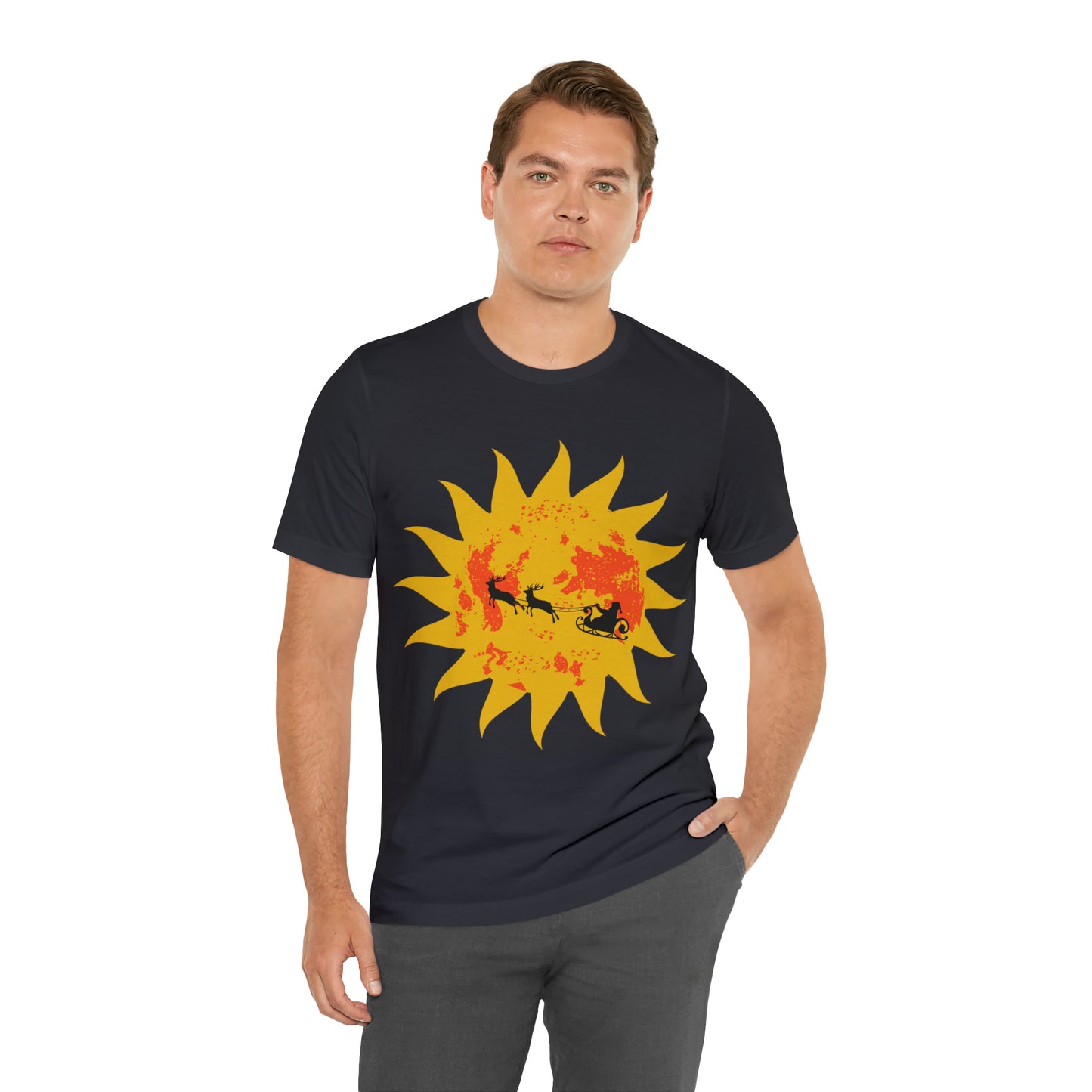 Santa in the Sun Shirt | Christmas in July Statement T-Shirt