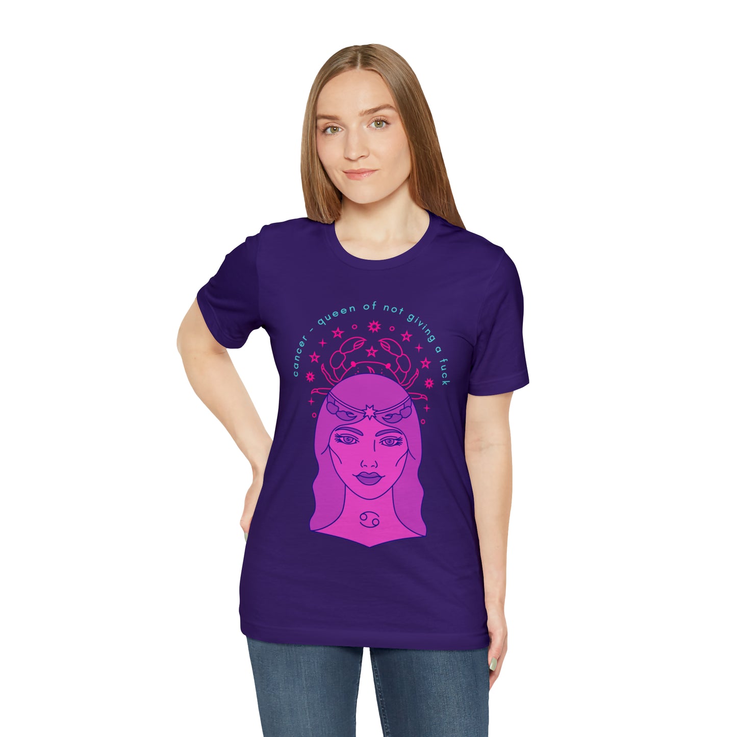 Cancer Zodiac Don't Give a Fuck Shirt | Zodiac Sign Statement T-Shirt