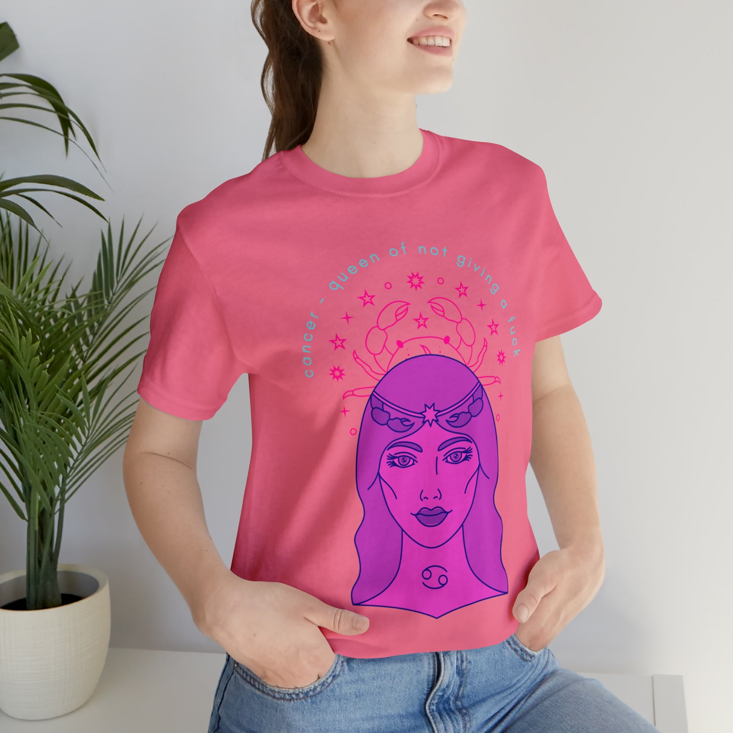 Cancer Zodiac Don't Give a Fuck Shirt | Zodiac Sign Statement T-Shirt