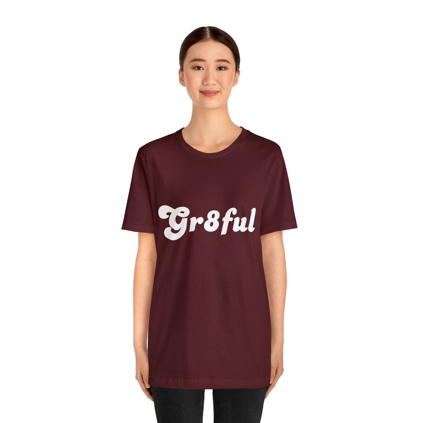 Grateful Statement Shirt | Uplifting Gr8ful T-Shirt