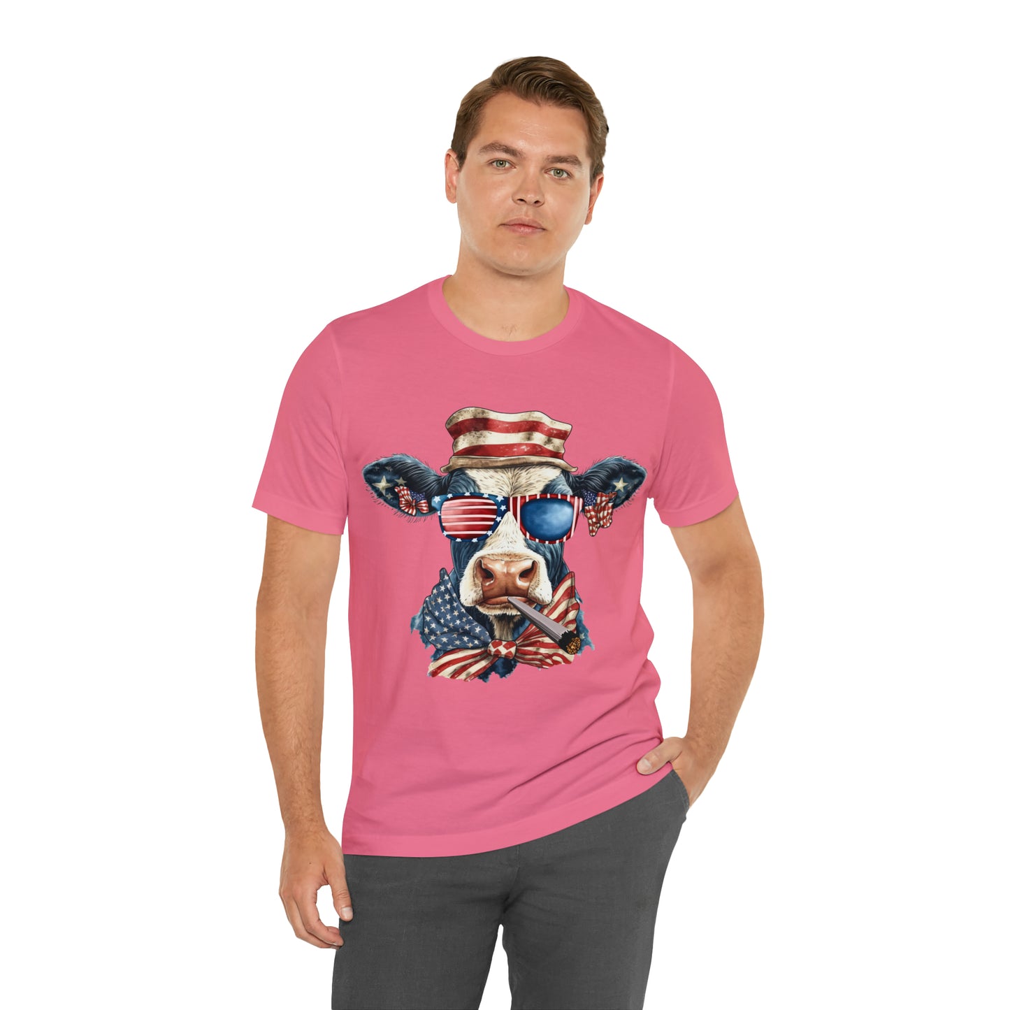 Freedom Cow Unisex Shirt | July 4th Independence Day T-Shirt