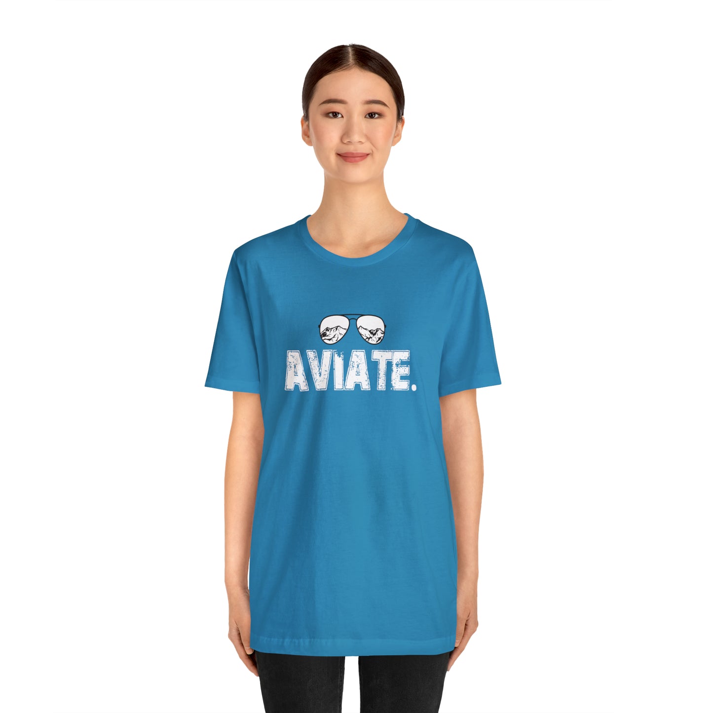 Airplane Pilot Aviate Glasses Shirt | Aviation T-Shirt