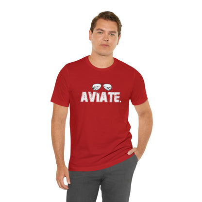 Airplane Pilot Aviate Glasses Shirt | Aviation T-Shirt