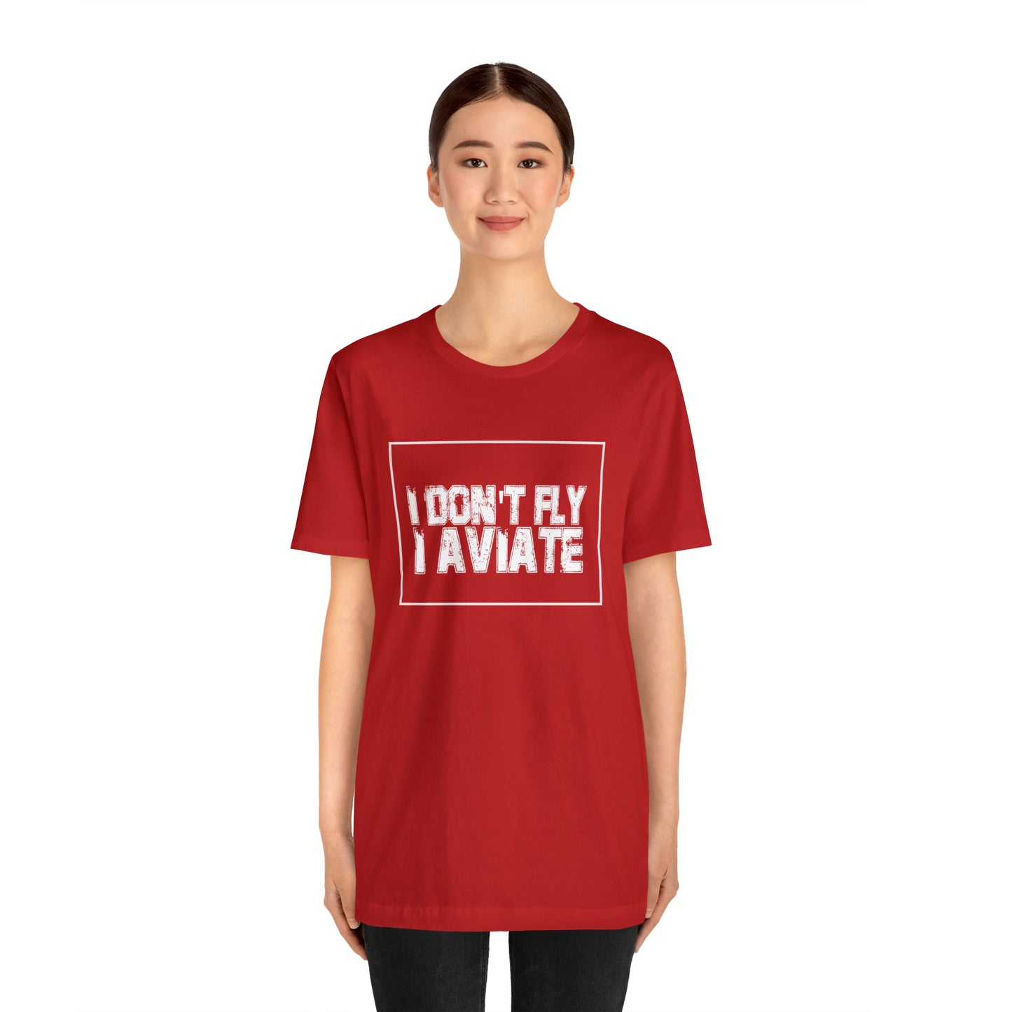 I Don't Fly I Aviate Shirt | Airplane Pilot Aviation T-Shirt