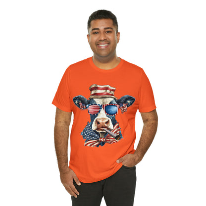 Freedom Cow Unisex Shirt | July 4th Independence Day T-Shirt