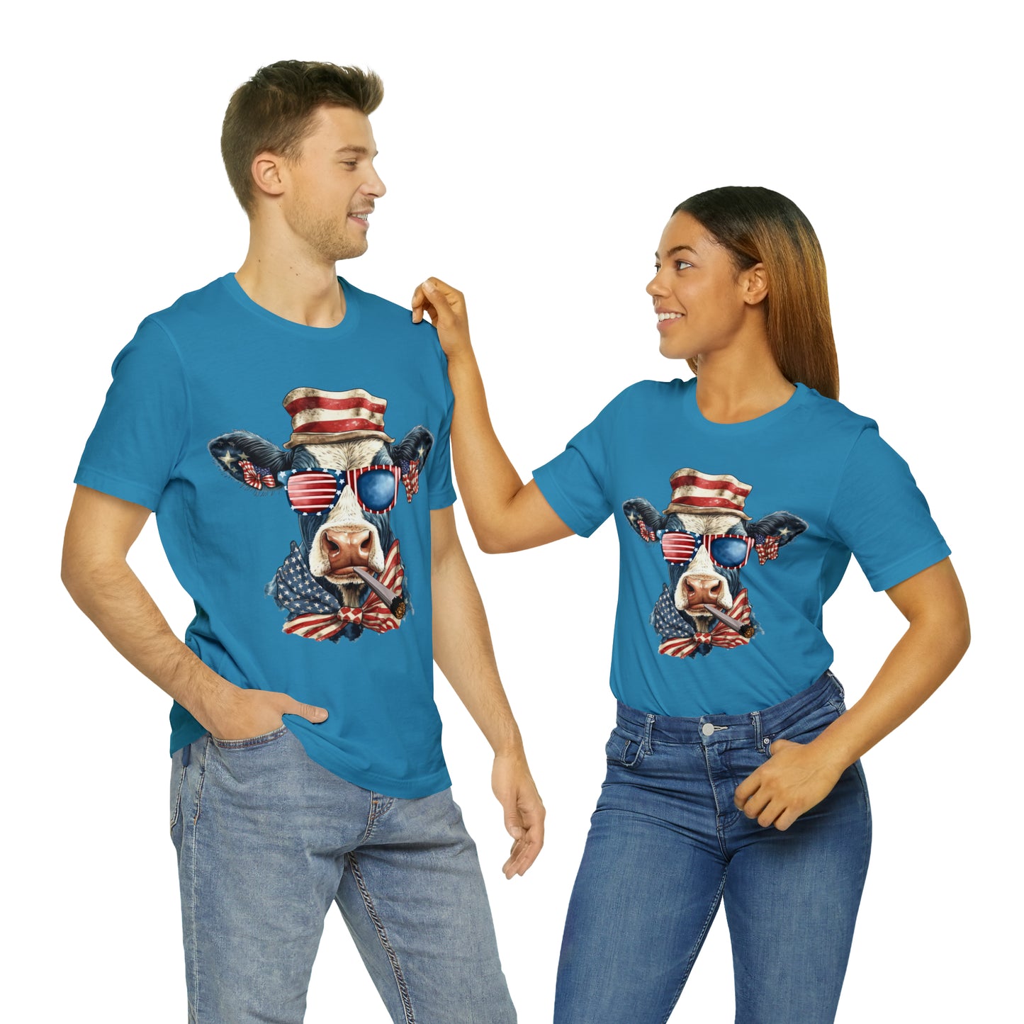 Freedom Cow Unisex Shirt | July 4th Independence Day T-Shirt