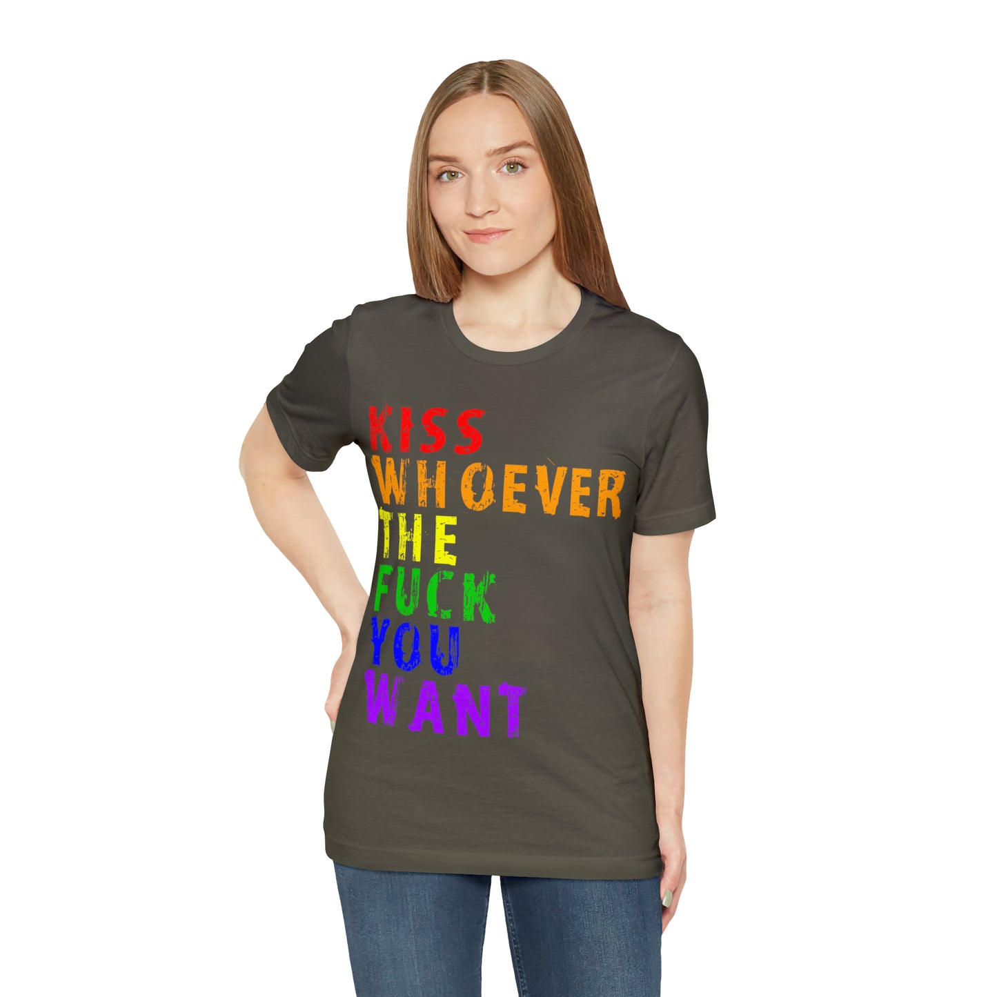 Gay LGBTQIA+ Pride Unisex Shirt | Not A Phase Rainbow Gay Pride Shirt