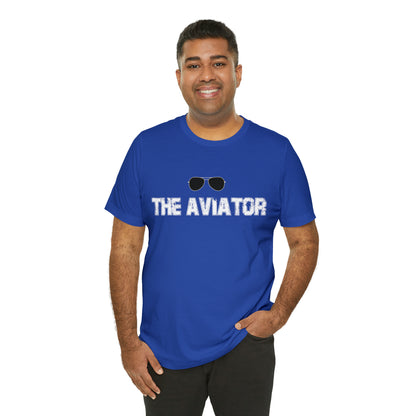 The Aviator Pilot Glasses Shirt | Airplane Pilot T-Shirt