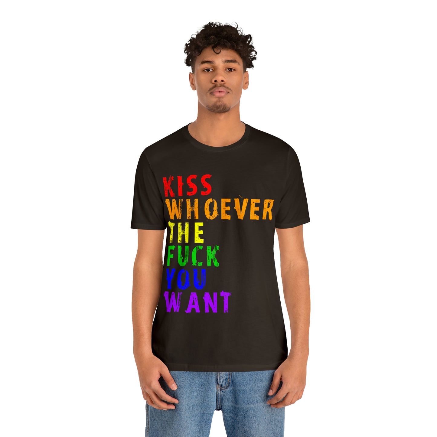 Gay LGBTQIA+ Pride Unisex Shirt | Not A Phase Rainbow Gay Pride Shirt