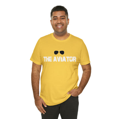 The Aviator Pilot Glasses Shirt | Airplane Pilot T-Shirt