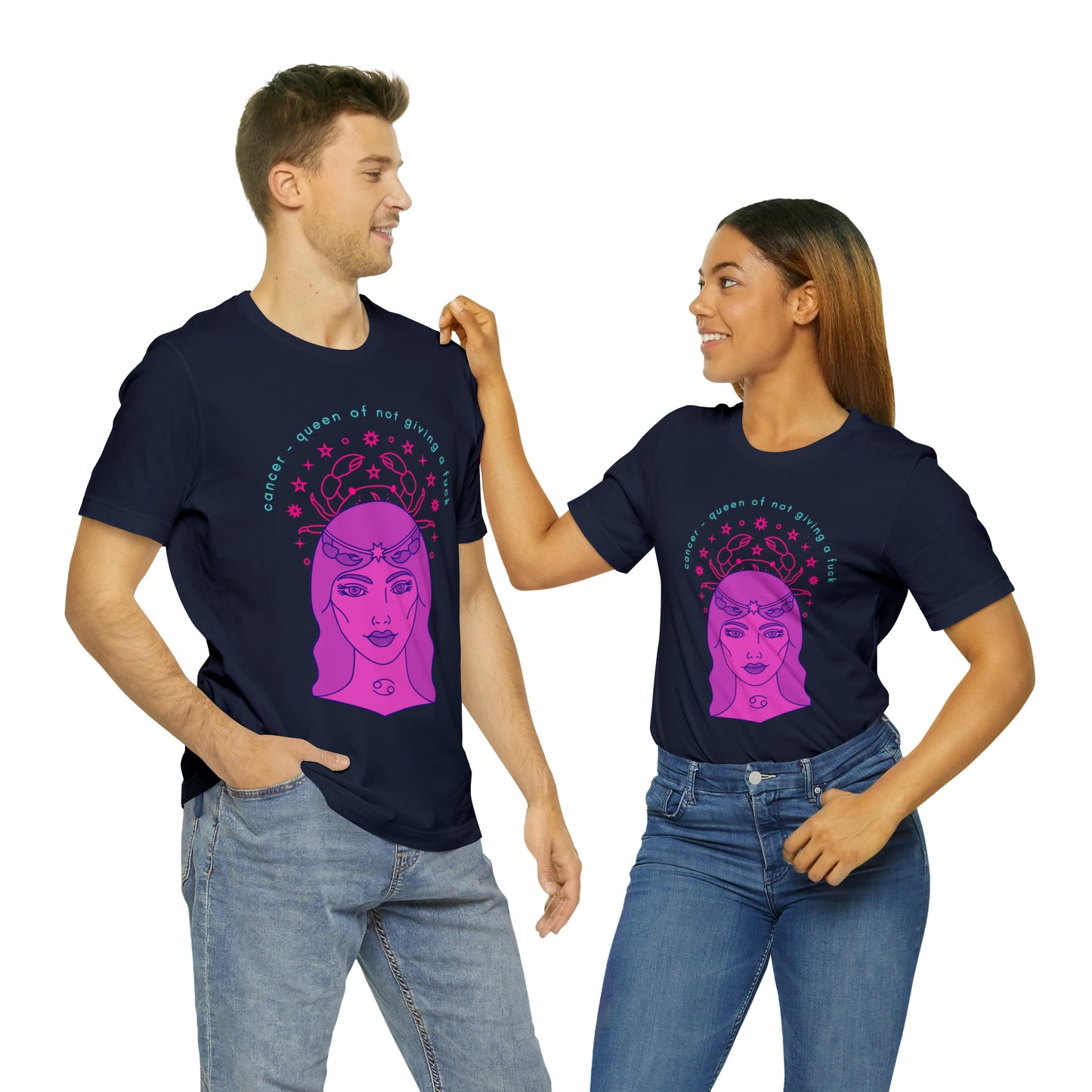 Cancer Zodiac Don't Give a Fuck Shirt | Zodiac Sign Statement T-Shirt