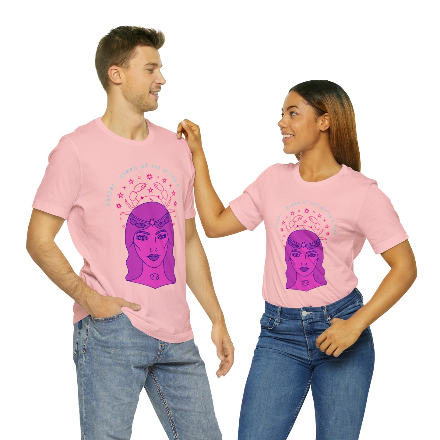 Cancer Zodiac Don't Give a Fuck Shirt | Zodiac Sign Statement T-Shirt