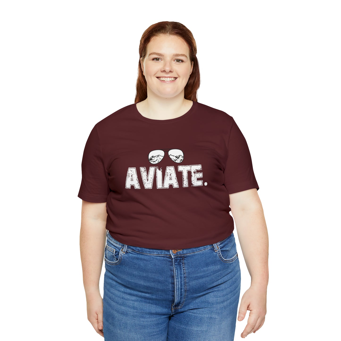 Airplane Pilot Aviate Glasses Shirt | Aviation T-Shirt