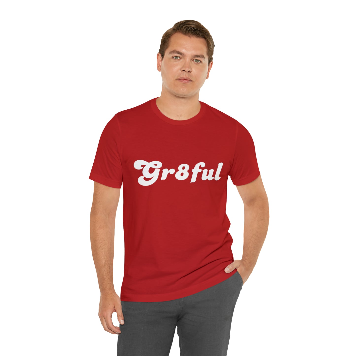 Grateful Statement Shirt | Uplifting Gr8ful T-Shirt