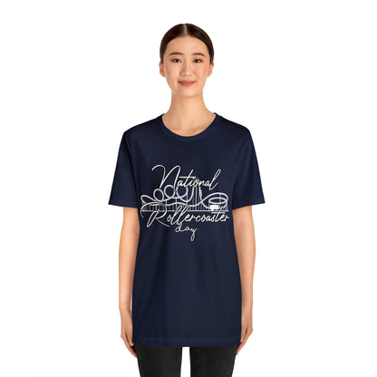 National Rollercoaster Day T-Shirt 2 | Carnival Ride Shirt